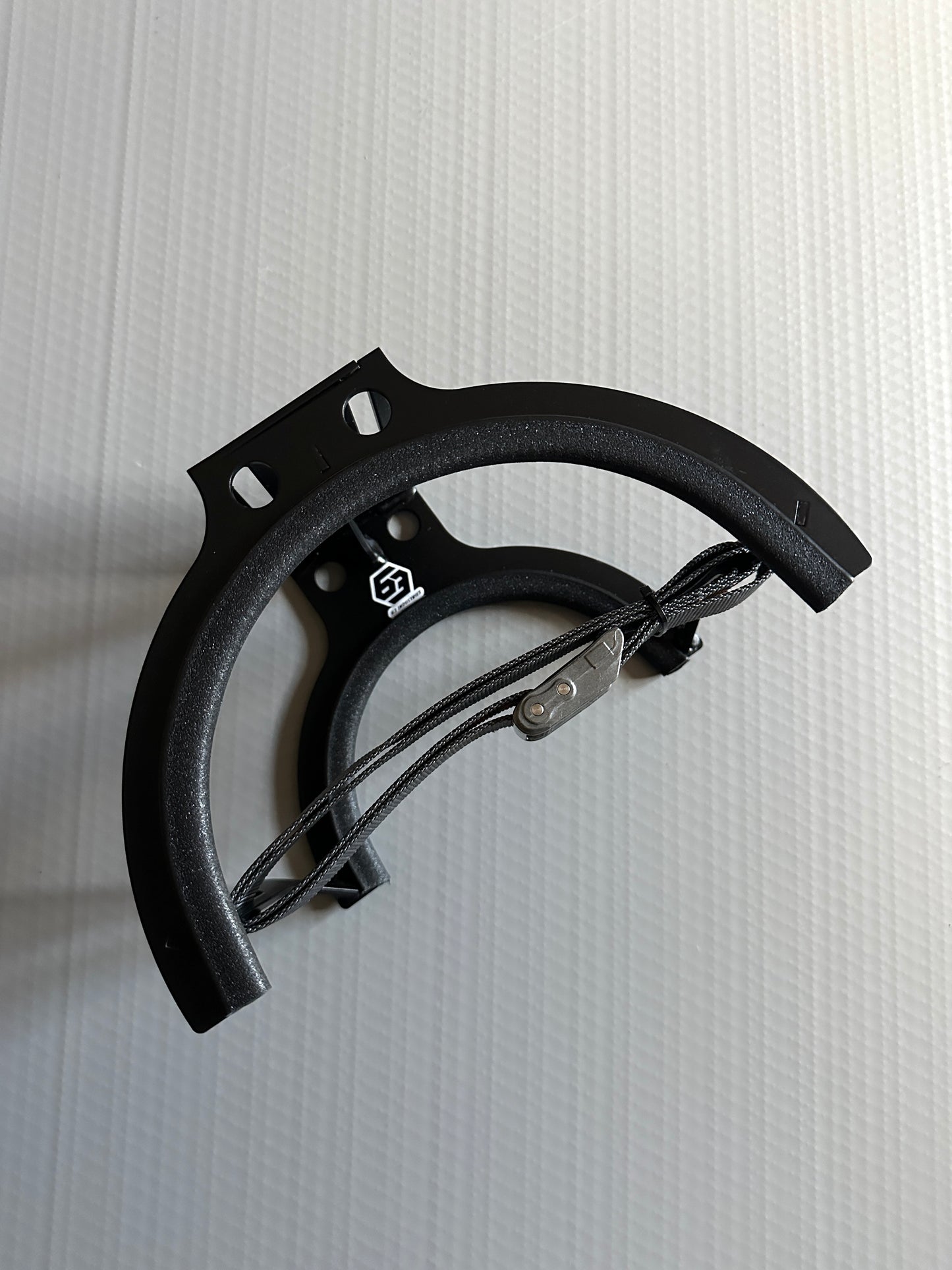 Just the propane bracket and strap.