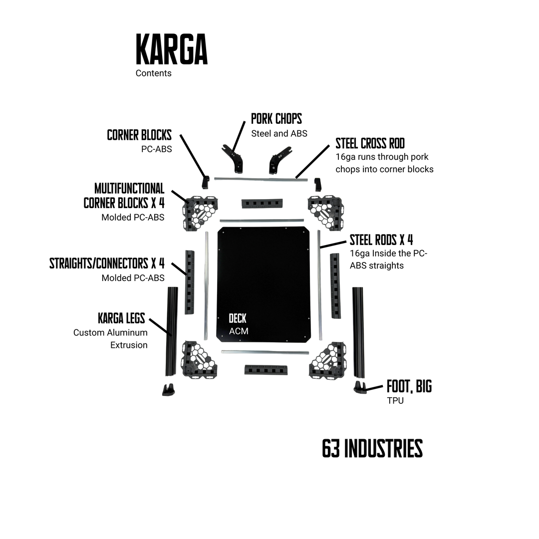KARGA - Single Level 'Over-The-Seat' - 50% - Midsize mostly and a few others for now (see list)