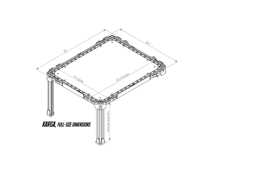 KARGA - Single Level 'Over-The-Seat' with SIDES