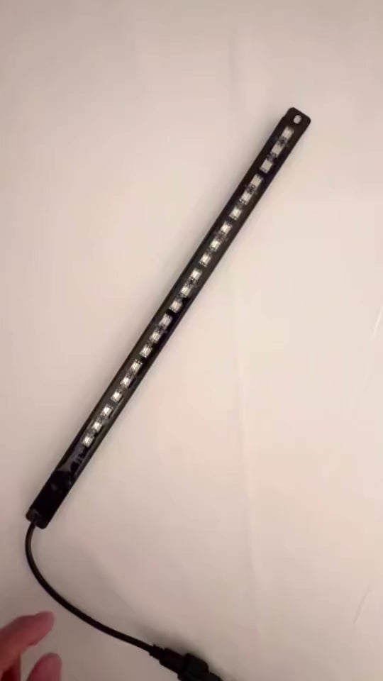 GoFluxx 30cm Tri-Color (White/Red/Amber) Dimming LED Strip